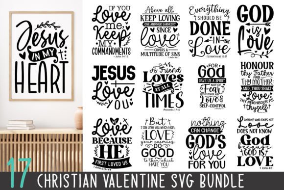 Bible Valentine SVG Bundle: A Thoughtful Design for Heartfelt Embroidery