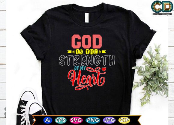 God Is the Strength of My Heart Embroidery Design Review