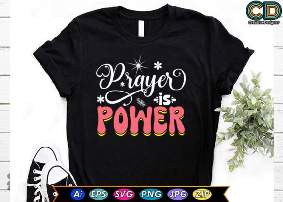 PRAYER is POWER Christian T-shirt Review for Real Projects