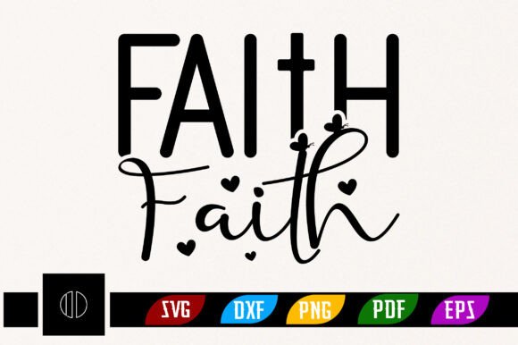 Using Faith SVG PNG Design Free in Real Embroidery Projects